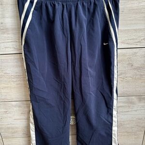 Nike Dark Blue Pants with White Accents
